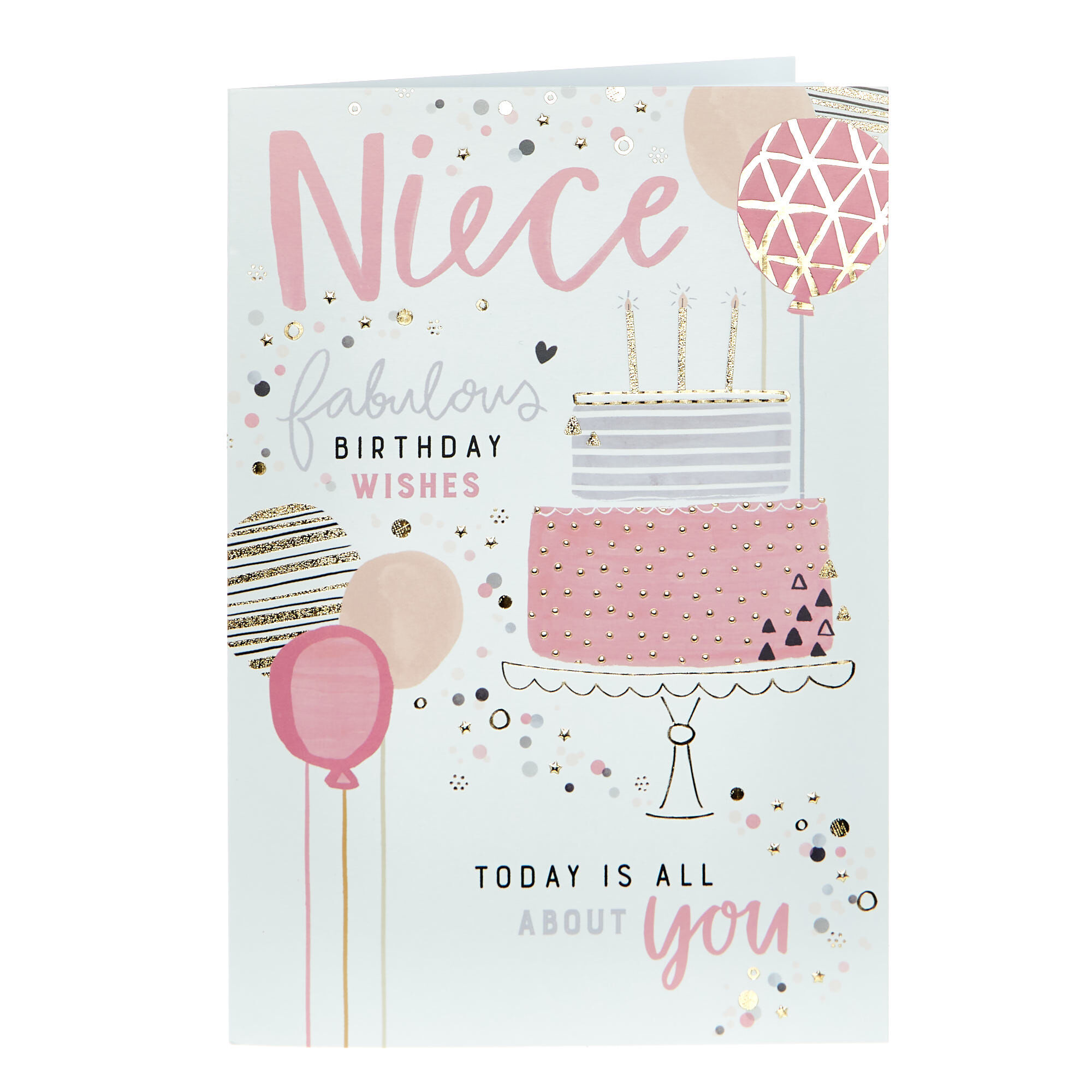 Buy Birthday Card - Niece Fabulous Wishes for GBP 0.99